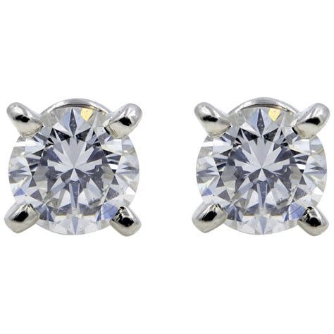 cartier diamond stud earrings.